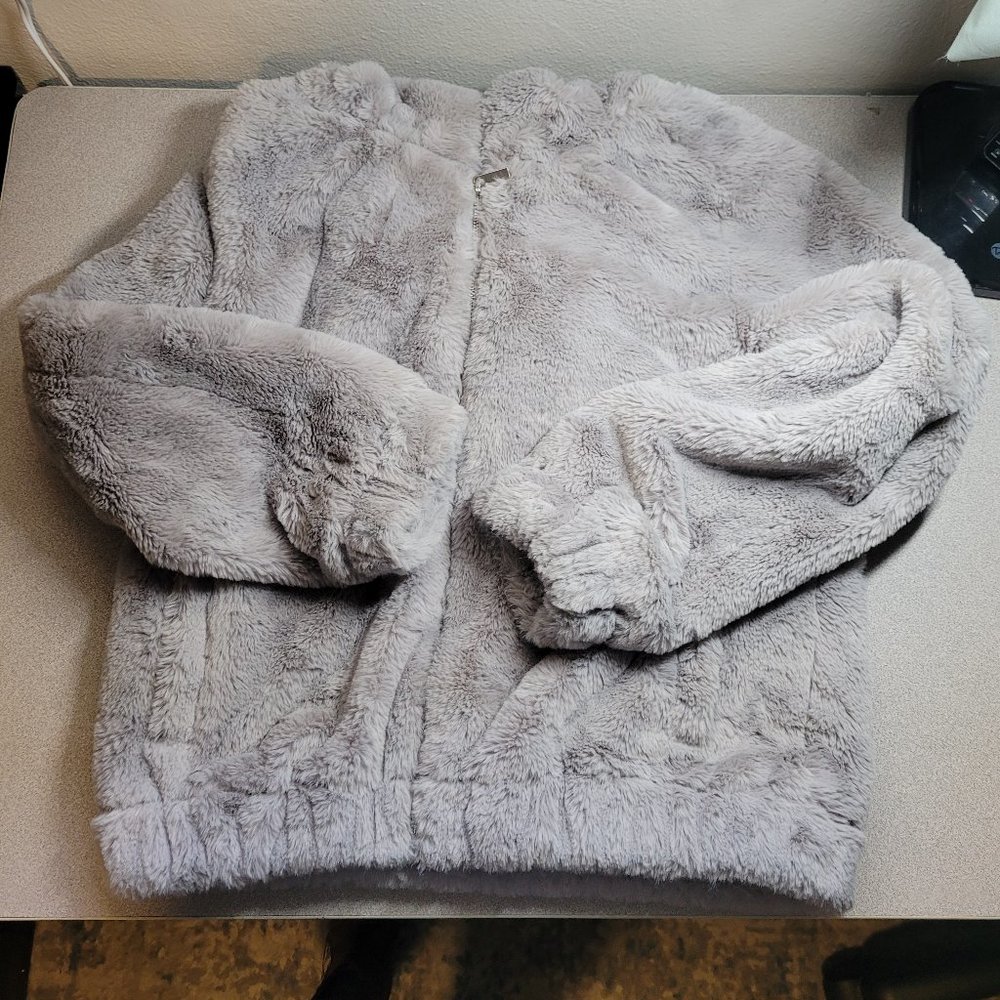 Full Tilt Fuzzy Bomber jacket